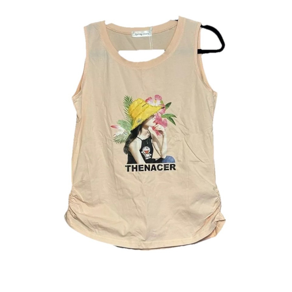 Spring Story Embellished Tank Top Summer New With Tags Med/Large